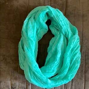 Light blue infinity scarf